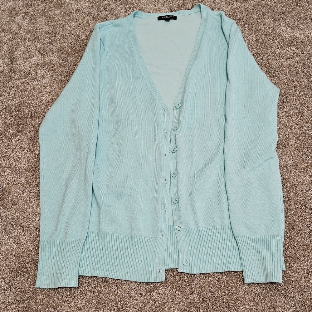 Mint Cardigan